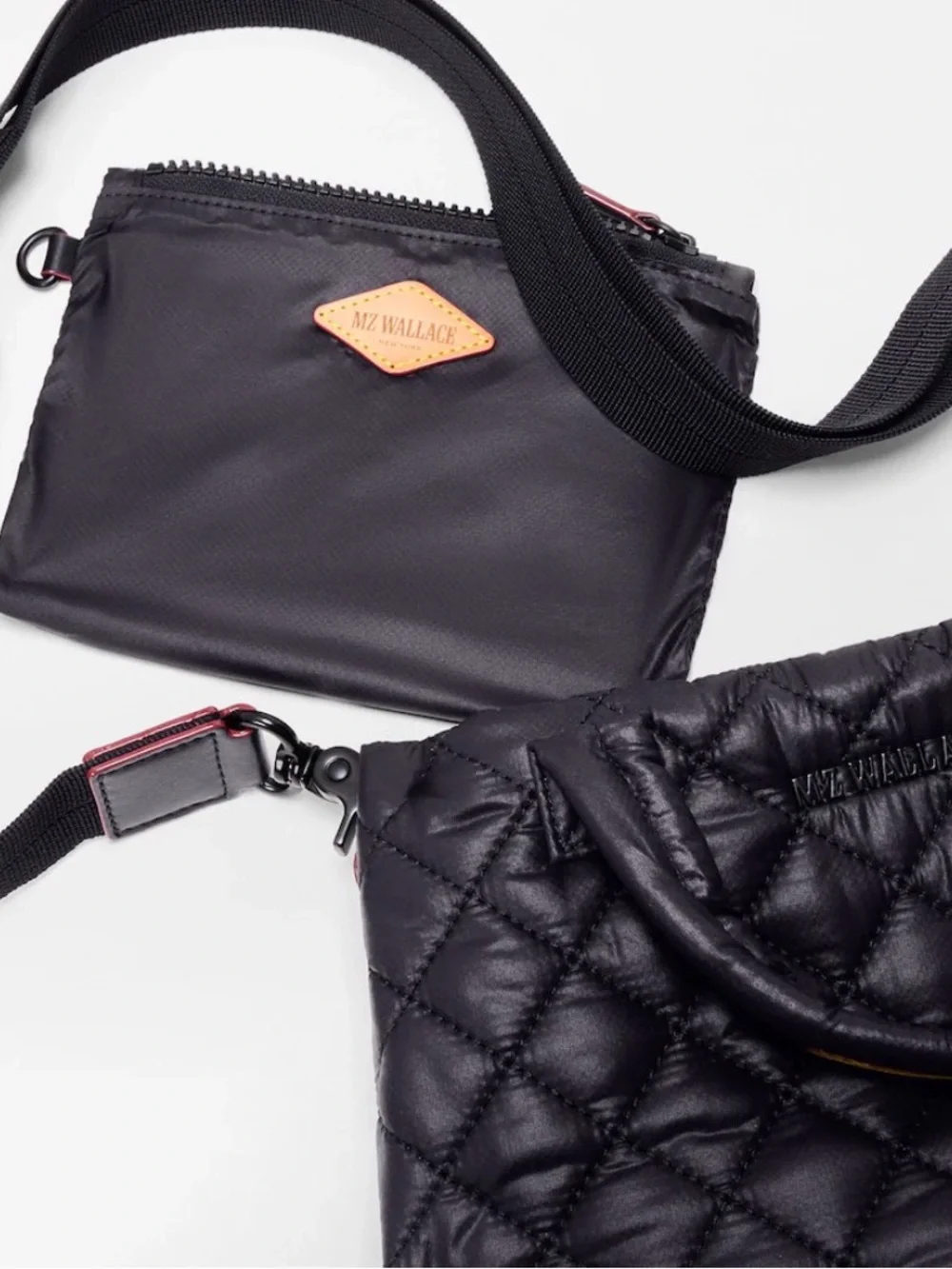 MZ Wallace Quilted Small Metro Tote - Black